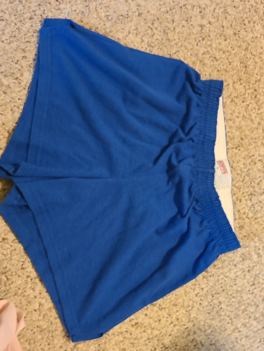 Soffe Royal Blue Elastic Waistband Shorts